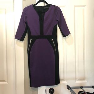 Homeyee Stretch Tunic Pencil Dress